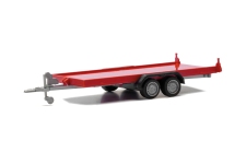 Herpa 052450-004 - H0 - PKW-Transportanhänger - rot